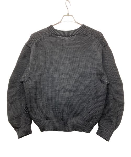 BASICKS（ベイシックス）BASICKS (ベイシックス) 厚手ニット ブラック サイズ:Mの古着・服飾アイテム