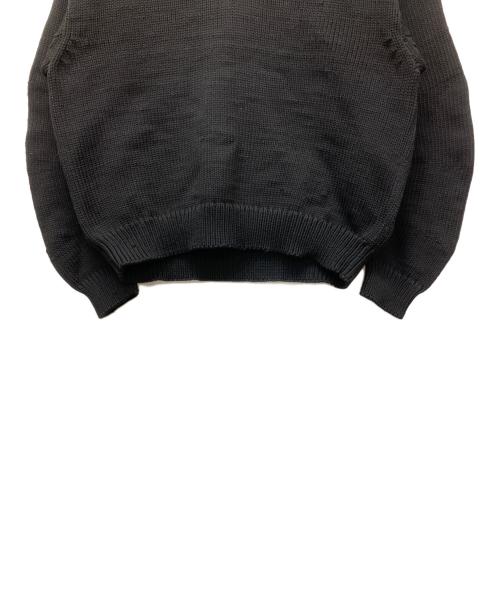BASICKS（ベイシックス）BASICKS (ベイシックス) 厚手ニット ブラック サイズ:Mの古着・服飾アイテム