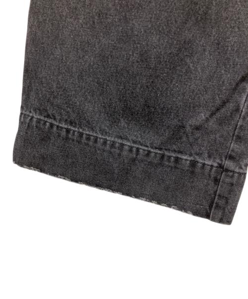 soerte（ソエルテ）soerte (ソエルテ) デニムパンツ ブラック サイズ:SIZE　1の古着・服飾アイテム