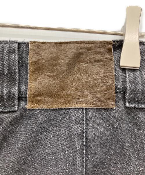 soerte（ソエルテ）soerte (ソエルテ) デニムパンツ ブラック サイズ:SIZE　1の古着・服飾アイテム