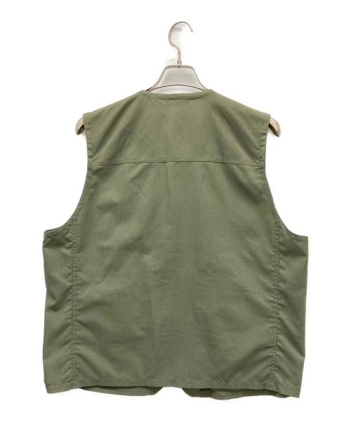 Eddie Bauer（エディーバウアー）Eddie Bauer (エディーバウアー) ベスト グリーン サイズ:Lの古着・服飾アイテム