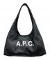 A.P.C.（アーペーセー）の古着「フェイクレザーハンドバッグ」｜ブラック