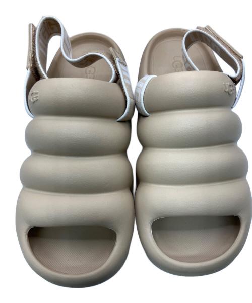 UGG（アグ）UGG (アグ) 厚底サンダル ベージュ サイズ:W6の古着・服飾アイテム
