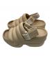 UGG (アグ) 厚底サンダル ベージュ サイズ:W6：7000円