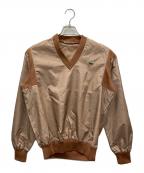 CHEMISE LACOSTEシュミーズ ラコステ）の古着「ナイロンプルオーバー」｜ベージュ