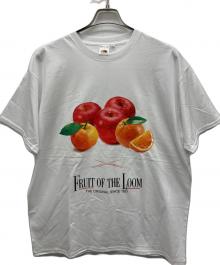 FRUIT OF THE LOOM×RADIO EVA（フルーツオブザルーム×ラヂオエヴァ）の古着「半袖カットソー」｜ホワイト