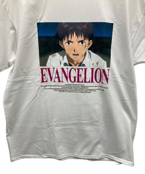FRUIT OF THE LOOM（フルーツオブザルーム）FRUIT OF THE LOOM (フルーツオブザルーム) RADIO EVA (ラヂオエヴァ) 半袖カットソー ホワイト サイズ:XLの古着・服飾アイテム