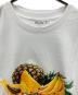 中古・古着 FRUIT OF THE LOOM (フルーツオブザルーム) RADIO EVA (ラヂオエヴァ) 半袖カットソー ホワイト サイズ:XL：7000円