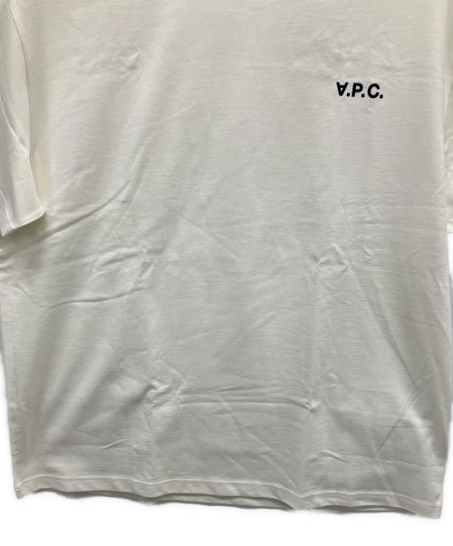 A.P.C.（アーペーセー）A.P.C. (アーペーセー) 半袖カットソー ホワイト サイズ:XLの古着・服飾アイテム