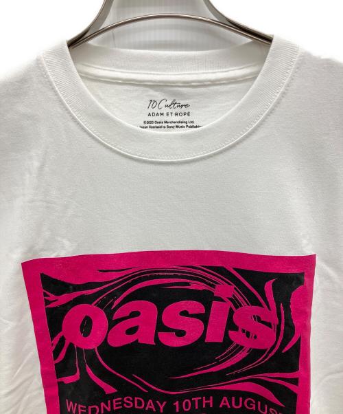 Adam et Rope（アダム エ ロペ）Adam et Rope (アダム エ ロペ) oasis (オアシス) 半袖カットソー ホワイト サイズ:XLの古着・服飾アイテム