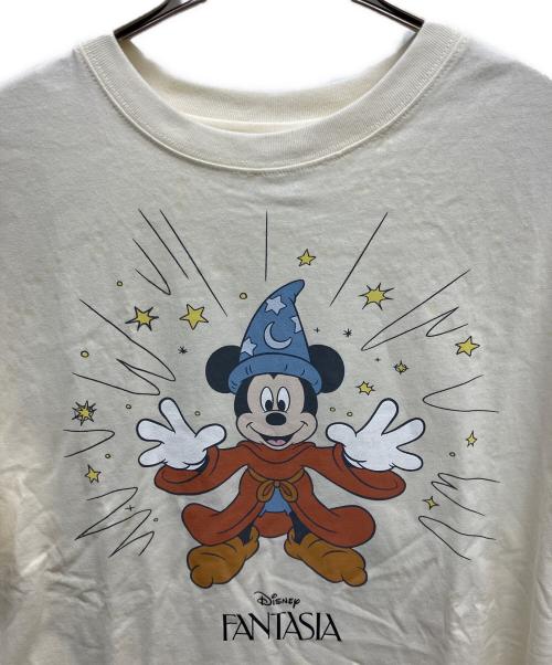 DISNEY（ディズニー）Disney (ディズニー) MUS 半袖カットソー イエロー サイズ:FREEの古着・服飾アイテム