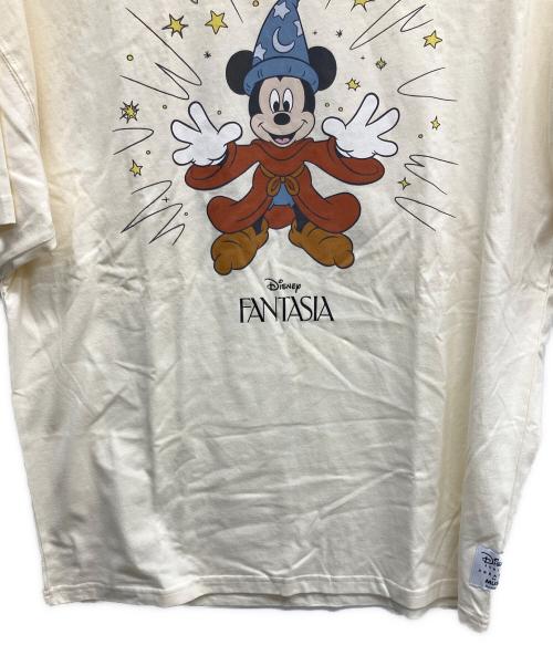 DISNEY（ディズニー）Disney (ディズニー) MUS 半袖カットソー イエロー サイズ:FREEの古着・服飾アイテム