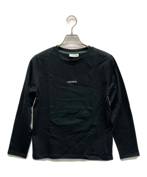 LACOSTE（ラコステ）LACOSTE (ラコステ) 長袖カットソー ブラック サイズ:Mの古着・服飾アイテム