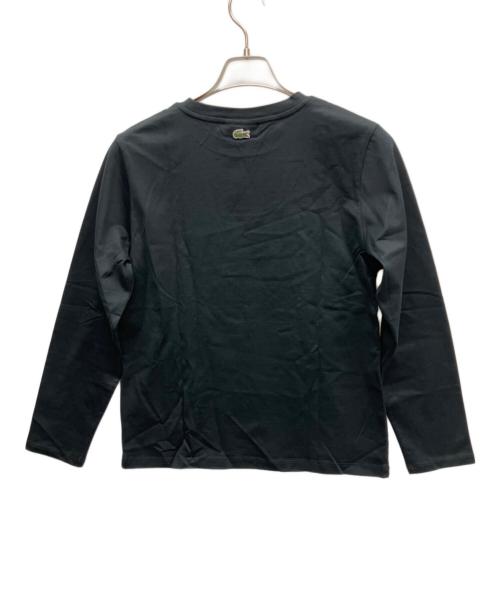 LACOSTE（ラコステ）LACOSTE (ラコステ) 長袖カットソー ブラック サイズ:Mの古着・服飾アイテム
