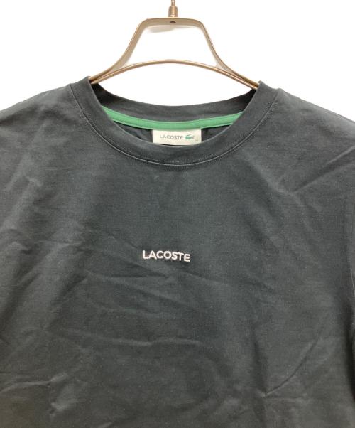 LACOSTE（ラコステ）LACOSTE (ラコステ) 長袖カットソー ブラック サイズ:Mの古着・服飾アイテム