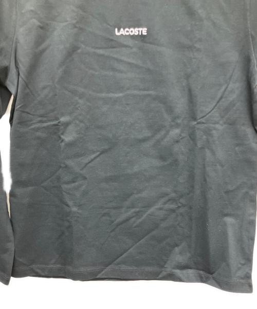LACOSTE（ラコステ）LACOSTE (ラコステ) 長袖カットソー ブラック サイズ:Mの古着・服飾アイテム
