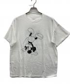 Ameri×DISNEYアメリ×ディズニー）の古着「半袖カットソー」｜ホワイト
