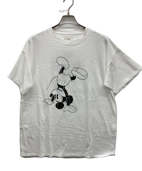 Ameri（アメリ）Ameri (アメリ) DISNEY (ディズニー) 半袖カットソー ホワイト サイズ:FREEの古着・服飾アイテム