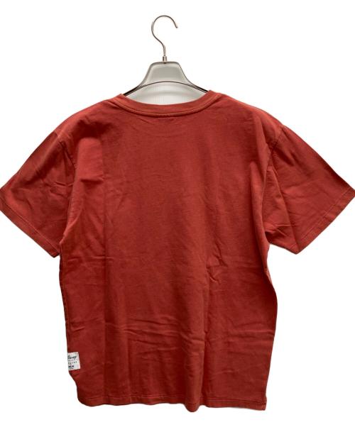 DISNEY（ディズニー）Disney (ディズニー) MUS 半袖カットソー レッド サイズ:freeの古着・服飾アイテム