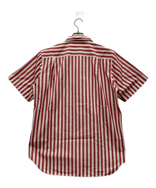 COMME des GARCONS HOMME PLUS（コムデギャルソンオムプリュス）COMME des GARCONS HOMME PLUS (コムデギャルソンオムプリュス) 半袖シャツ ホワイト×レッド サイズ:不明の古着・服飾アイテム