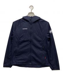 MAMMUT（マムート）の古着「コンベイウィンドブレーカーフーデッド ジャケット」｜ネイビー
