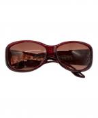 Christian Diorクリスチャン ディオール）の古着「サングラス」｜ワインレッド