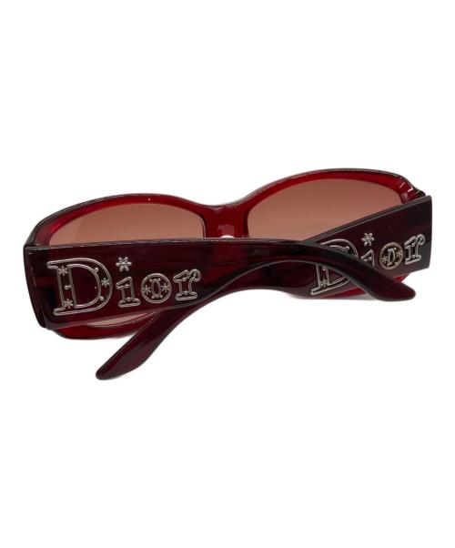 Christian Dior（クリスチャン ディオール）Christian Dior (クリスチャン ディオール) サングラス ワインレッドの古着・服飾アイテム