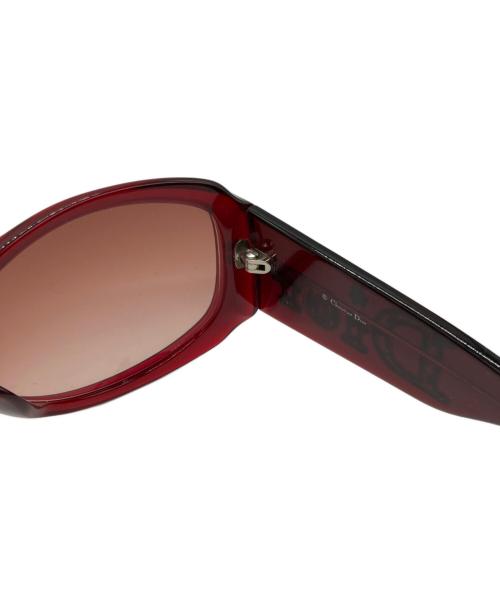 Christian Dior（クリスチャン ディオール）Christian Dior (クリスチャン ディオール) サングラス ワインレッドの古着・服飾アイテム