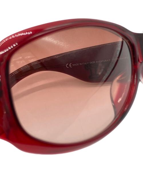 Christian Dior（クリスチャン ディオール）Christian Dior (クリスチャン ディオール) サングラス ワインレッドの古着・服飾アイテム