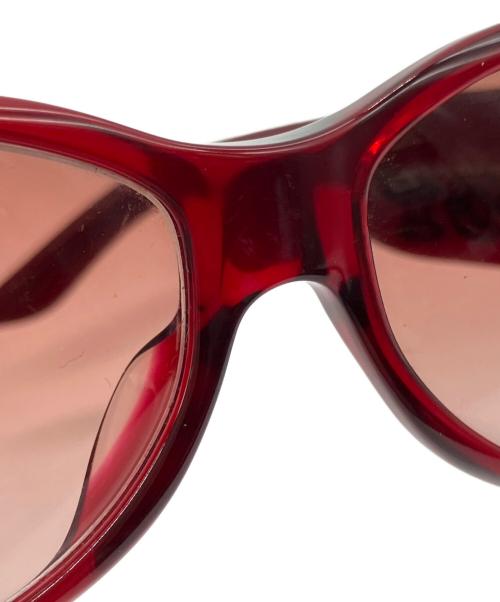 Christian Dior（クリスチャン ディオール）Christian Dior (クリスチャン ディオール) サングラス ワインレッドの古着・服飾アイテム