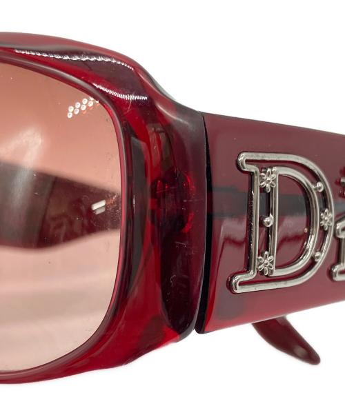 Christian Dior（クリスチャン ディオール）Christian Dior (クリスチャン ディオール) サングラス ワインレッドの古着・服飾アイテム