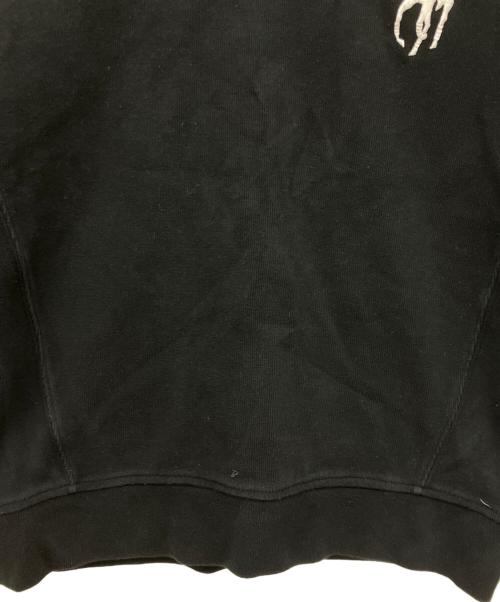 POLO RALPH LAUREN（ポロ・ラルフローレン）POLO RALPH LAUREN (ポロ・ラルフローレン) ハーフジップスウェット ブラック サイズ:Mの古着・服飾アイテム