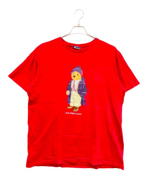 POLO SPORT（ポロスポーツ）POLO SPORT (ポロスポーツ) 半袖Tシャツ レッド サイズ:Lの古着・服飾アイテム