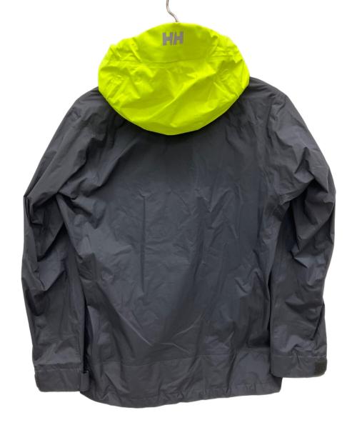 HELLY HANSEN（ヘリーハンセン）HELLY HANSEN (ヘリーハンセン) ナイロンジャケット ブラック×イエロー サイズ:Mの古着・服飾アイテム