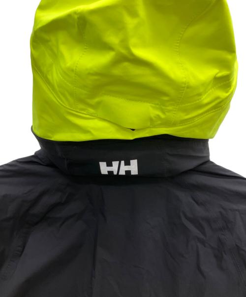 HELLY HANSEN（ヘリーハンセン）HELLY HANSEN (ヘリーハンセン) ナイロンジャケット ブラック×イエロー サイズ:Mの古着・服飾アイテム