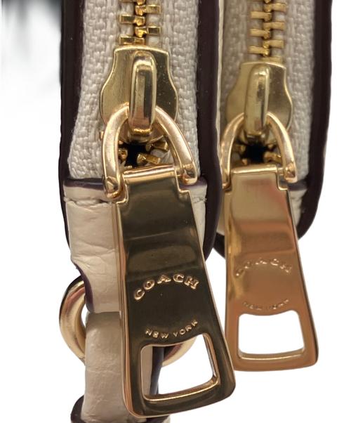 COACH（コーチ）COACH (コーチ) ダブルジップウォレットの古着・服飾アイテム