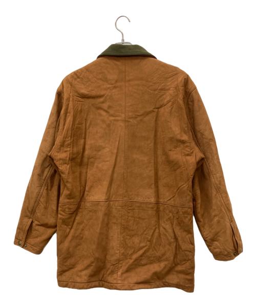 COACH（コーチ）COACH (コーチ) レザージャケット ブラウン サイズ:Sの古着・服飾アイテム