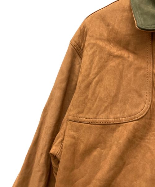 COACH（コーチ）COACH (コーチ) レザージャケット ブラウン サイズ:Sの古着・服飾アイテム