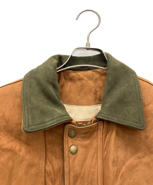 COACH（コーチ）COACH (コーチ) レザージャケット ブラウン サイズ:Sの古着・服飾アイテム