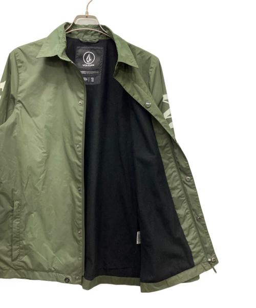 VOLCOM（ボルコム）VOLCOM (ボルコム) コーチジャケット グリーン サイズ:Sの古着・服飾アイテム