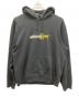 stussy（ステューシー）の古着「プルオーバーパーカー」｜ブラック