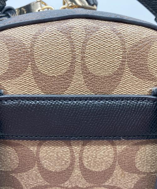 COACH（コーチ）COACH (コーチ) リュック ベージュ×ホワイトの古着・服飾アイテム