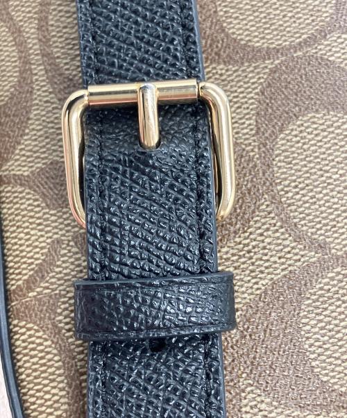 COACH（コーチ）COACH (コーチ) リュック ベージュ×ホワイトの古着・服飾アイテム