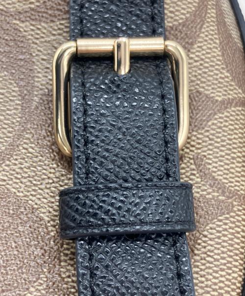 COACH（コーチ）COACH (コーチ) リュック ベージュ×ホワイトの古着・服飾アイテム