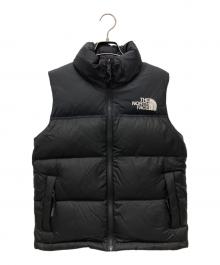 THE NORTH FACE（ザ ノース フェイス）の古着「ノースリーブダウンジャケット」｜ブラック