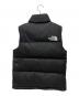 THE NORTH FACE (ザ ノース フェイス) ノースリーブダウンジャケット ブラック サイズ:Ｍ：12000円