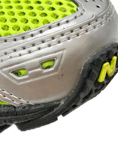 NEW BALANCE（ニューバランス）NEW BALANCE (ニューバランス) スニーカー ライトグリーン×シルバー サイズ:25.5㎝の古着・服飾アイテム