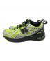 NEW BALANCE (ニューバランス) スニーカー ライトグリーン×シルバー サイズ:25.5㎝：8000円