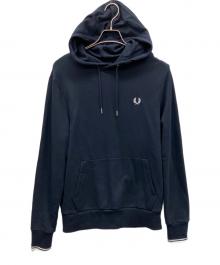 FRED PERRY（フレッドペリー）の古着「プルオーバーパーカー」｜ネイビー