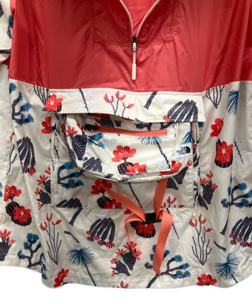 THE NORTH FACE（ザ ノース フェイス）THE NORTH FACE (ザ ノース フェイス) アノラックパーカー ピンク×ホワイト サイズ:Ｍの古着・服飾アイテム